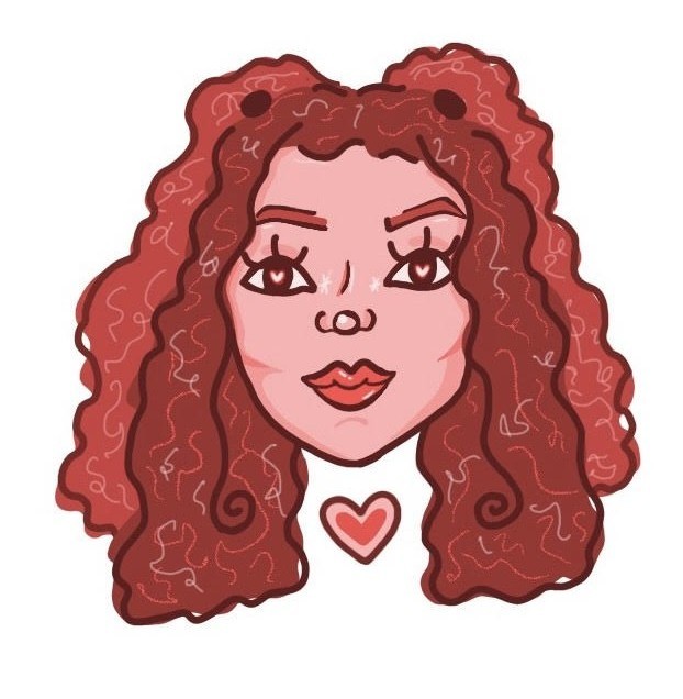 Avatar of bbyjinx, cartoon with red curls